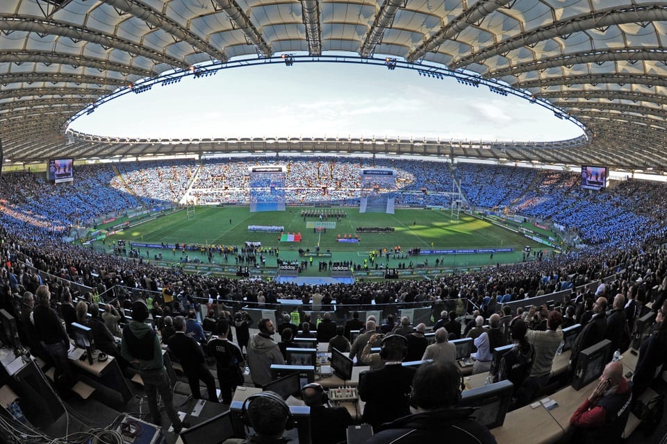 Stade tournoi des 6 nations stadio olimpico rome